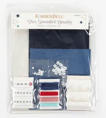 [KB-1307] Star Spangled Beauty Embellishment Kit from Kimberbell