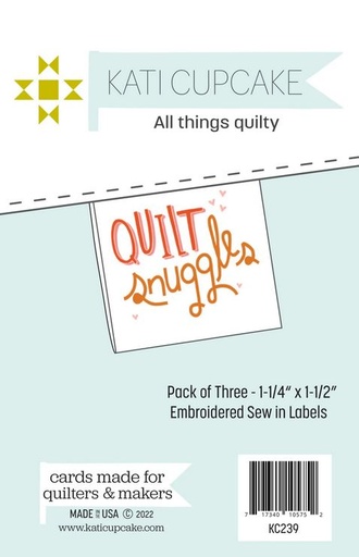 [KC-239] Quilt Snuggles by Kati Cupcake