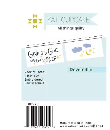 [KC-270] Give it to God Labels by Kati Cupcake