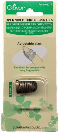 [CL-6017] Clover Open Sided Thimble Small
