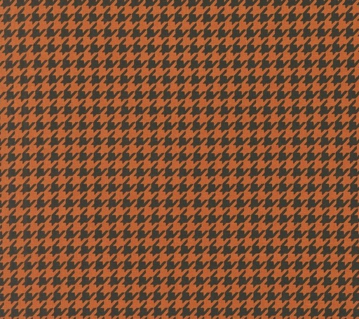 [MOD-20918-13] Home Sweet Haunt Hounds Tooth Rust by Stacy Iest Hsu for Moda Fabrics