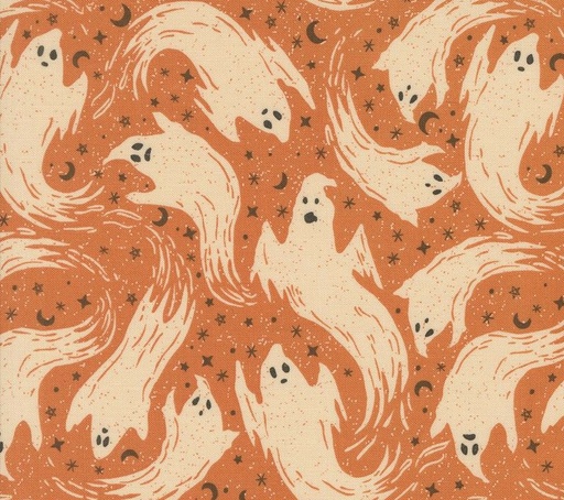 [MOD-20914-14] Home Sweet Haunt Ghostly Ghost Pumpkin by Stacy Iest Hsu for Moda Fabrics