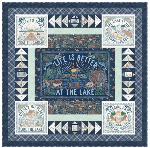 [PP-LakesideDays] Lakeside Days Quilt Kit