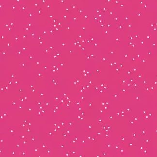 [RB-715-HotPink] Blossoms White On Hot Pink Background From Riley Blake Designs