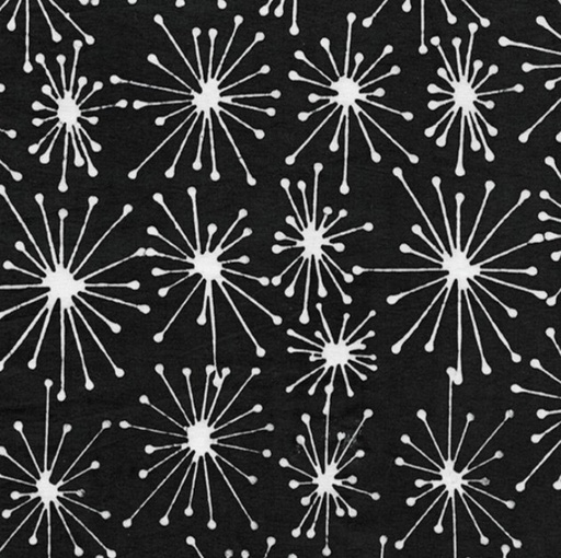 [IB-71190-2796] Sea Side Batik Sticks Black and White from Island Batik