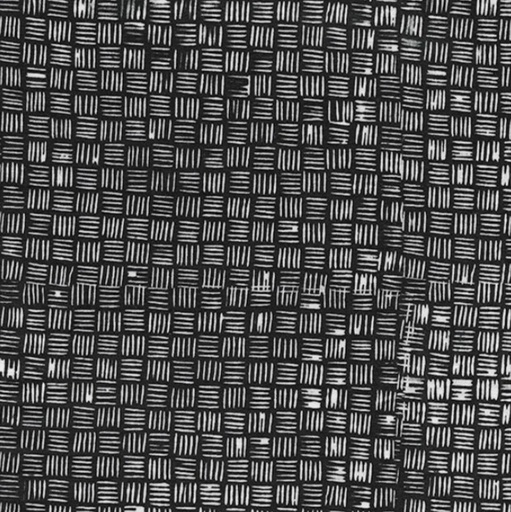 [IB-71190-3796] Sea Side Batik Dash Black from Island Batik