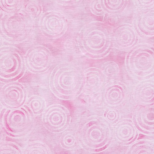 [IB-71190-6310] Sea Side Batik Circles Red Conch from Island Batik