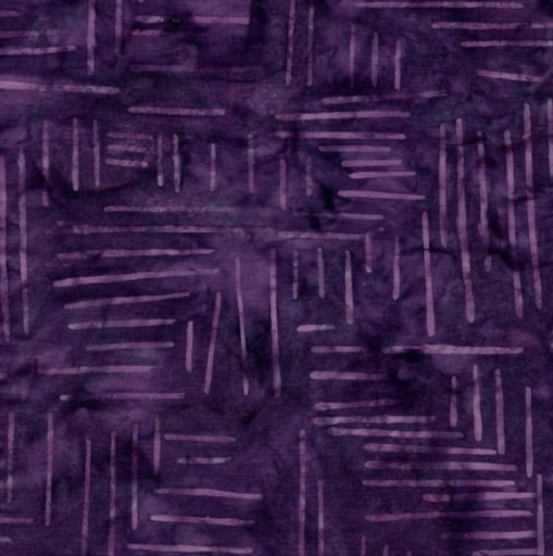 [IB-72190-3480] Sea Side Batik Matchsticks Purple Wine from Island Batik