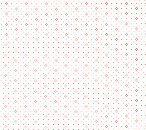 [MOD-20488-85] Eyelet Basic Dot Ivory Cherry by Fig Tree Co for Moda Fabrics