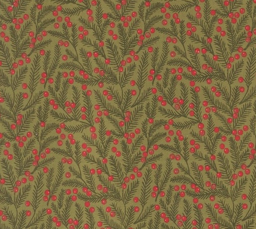 [MOD-5243-12] Berry and Pine Pine Needles Sage by Lella Boutique for Moda Fabrics