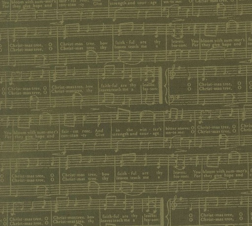 [MOD-5244-13] Berry and Pine O Christmas Tree Text Wintergreen by Lella Boutique for Moda Fabrics