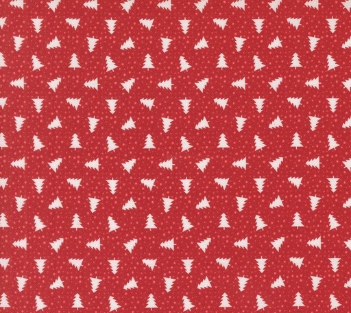 [MOD-5245-14] Berry and Pine Little Trees Cranberry by Lella Boutique for Moda Fabrics