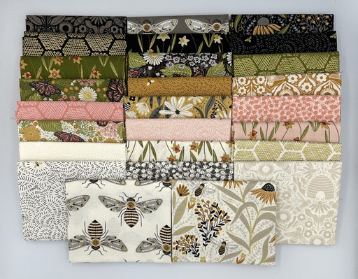 [PP-BeeGarFQB] Bee Garden Fat Quarter Bundle from Moda