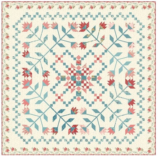 [PP-CarolKit] Carol Quilt Kit by Laundry Basket from Andover