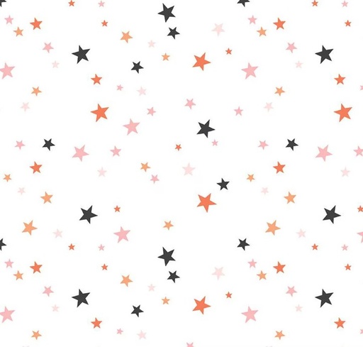 [RB-WB16040-WHT] Hey Pumpkin Wide Back Stars White by My Mind's Eye for Riley Blake Designs