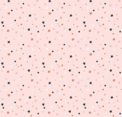 [RB-16037-BLSH] Hey Pumpkins Stars Blush by My Mind's Eye for Riley Blake Designs
