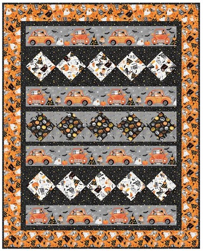 [PP-BooCrewDiaRew] Boo Crew Diamond Rewards Quilt Kit