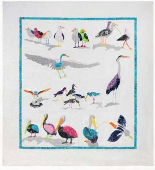 [PP-Seaside] Seaside Quilt from by Barbara Persing from Island Batik