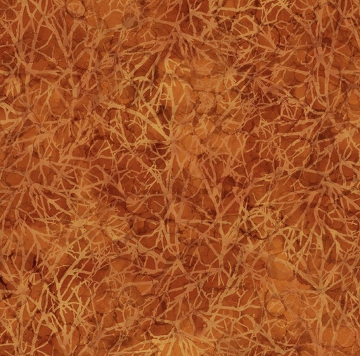 [NOR-28060-38] Autumn Breeze Branches Rust by Deborah Edwards & Melanie Samra for Northcott Fabrics