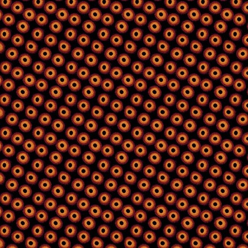 [AND-1535-K] Midnight Moon Eclipse Noir from Andover Fabrics