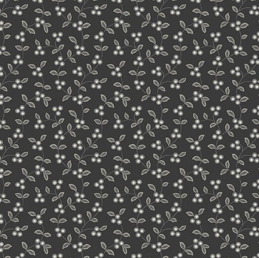 [AND-1530-K] Midnight Moon Vine Soot from Andover Fabrics