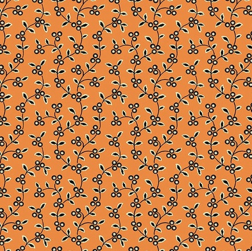 [AND-1530-O] Midnight Moon Vine Pumpkin from Andover Fabrics