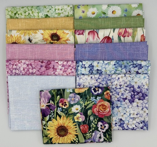 [PP-FlowerSunFQB] Flower to the Sun Fat Quarter Bundle