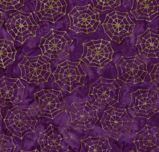 [RB-23331-188] Expressions Batiks Fright This Way Webs Vineyard by Sandy Gervais for Riley Blake Designs