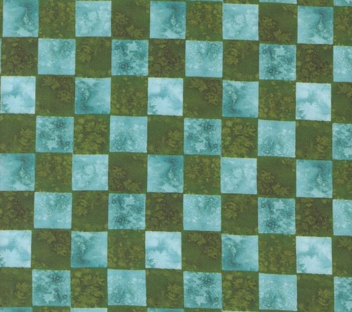 [MOD-39848-15] Wanderlust Patched Up Lagoon by Create Joy Project for Moda Fabrics