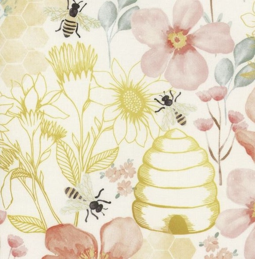 [PP-HoneyBasBack] Honey Basket Quilt Backing Kit