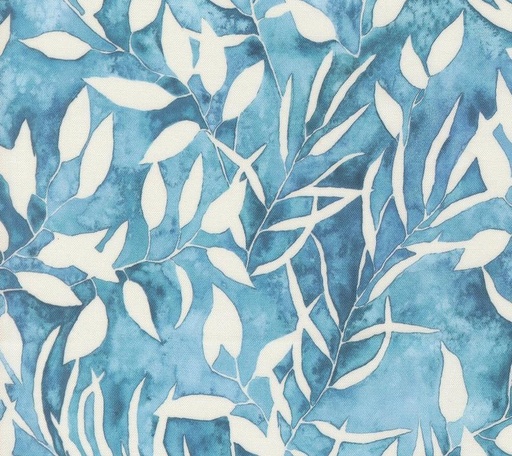 [MOD-39853-13] Wanderlust Leaf Silhouette River by Create Joy Project for Moda Fabrics