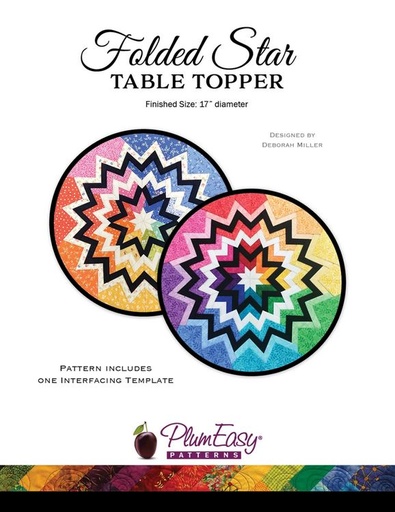 [PEP-127] Folded Star Table Topper Pattern
