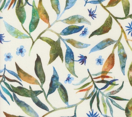 [MOD-39841-11] Wanderlust Frondest Friends Florals Cloud by Create Joy Project for Moda Fabrics