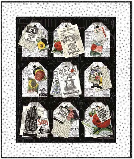 [PP-ScrapPatch] Scrapbook Patchwork Quilt by J. Wecker-Frisch