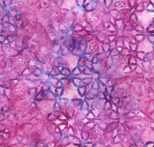 [RB-23265-196] Expressions Batiks A Touch of Celtic Round Celtic Knots Wistful Mauve by Patience Griffin for Riley Blake Designs