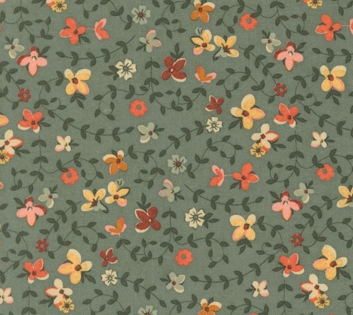 [MOD-30761-16] Acorn Hollow Gather Florals Eucalyptus by BasicGrey for Moda Fabrics