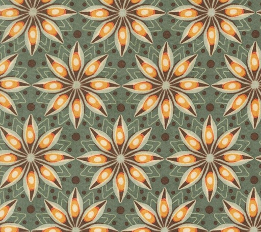 [MOD-30762-19] Acorn Hollow Spiced Florals Eucalyptus by BasicGrey for Moda Fabrics