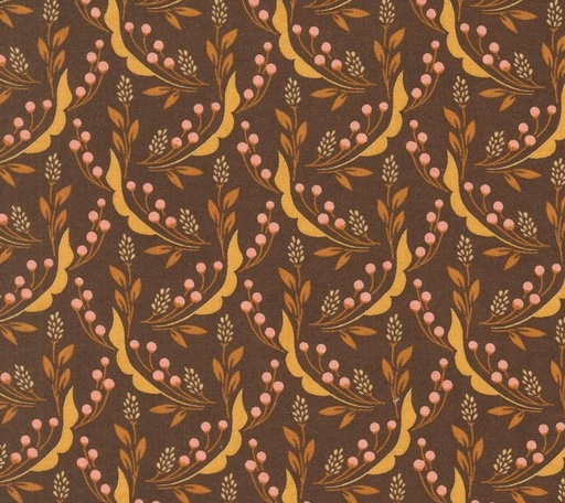 [MOD-30763-14] Acorn Hollow Harvest Florals Nutmeg by BasicGrey for Moda Fabrics