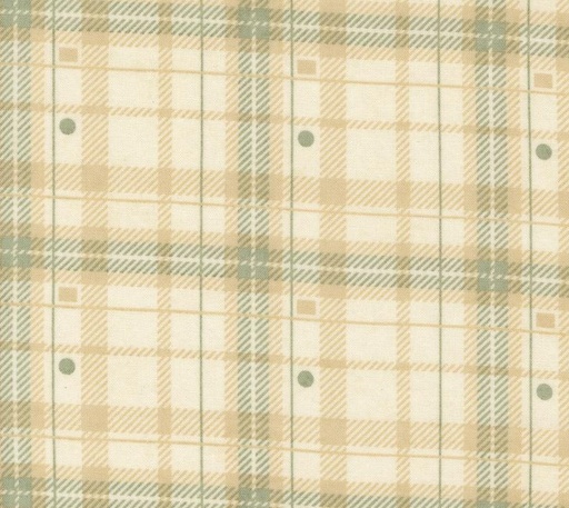 [MOD-30764-11] Acorn Hollow Hayride Checks Ecru by BasicGrey for Moda Fabrics