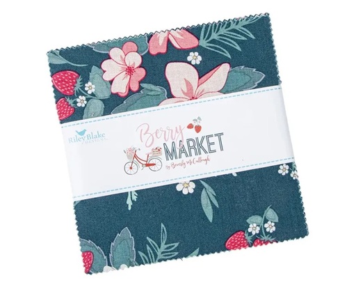 [RB-515740-42] Berry Market 5 Inch Stacker by Beverly McCullough for Riley Blake Designs