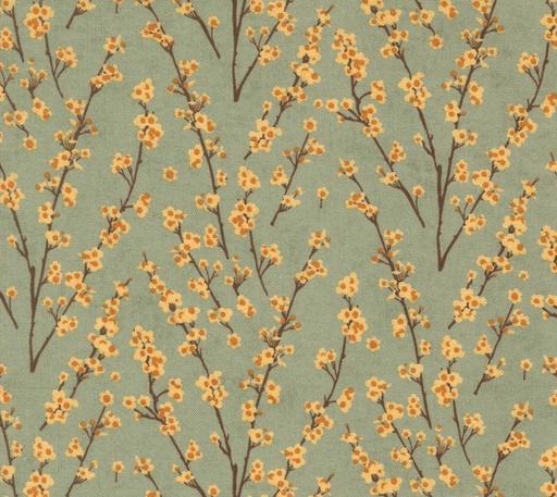 [MOD-30765-18] Acorn Hollow Twiggy Florals Sage by BasicGrey for Moda Fabrics