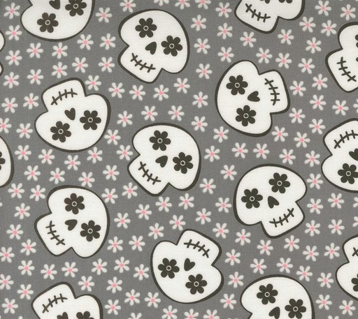 [MOD-22483-22] Fab Boo Lous Cherry Skull Shadow by Me and My Sister Designs for Moda Fabrics