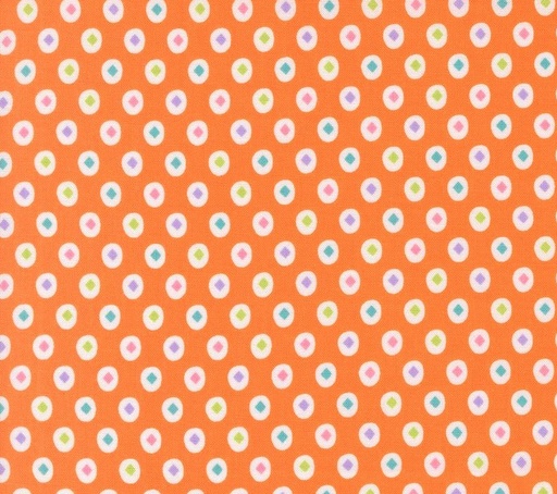 [MOD-22486-18] Fab Boo Lous Diamond Dot Pumpkin by Me and My Sister Designs for Moda Fabrics