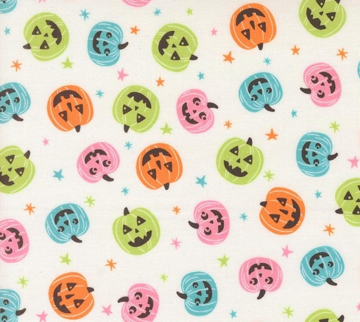 [MOD-22482-11] Fab Boo Lous Pumpkin Party Ghostly by Me and My Sister Designs for Moda Fabrics