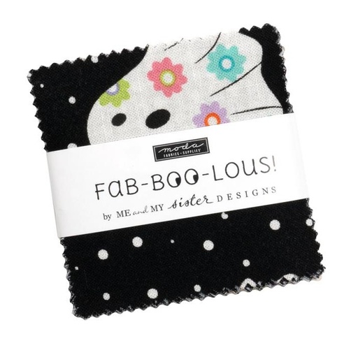 [MOD-22480-MC] Fab Boo Lous Mini Charm by Me and My Sister Designs for Moda Fabrics