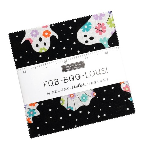 [MOD-22480-PP] Fab Boo Lous Charm Pack by Me and My Sister Designs for Moda Fabrics