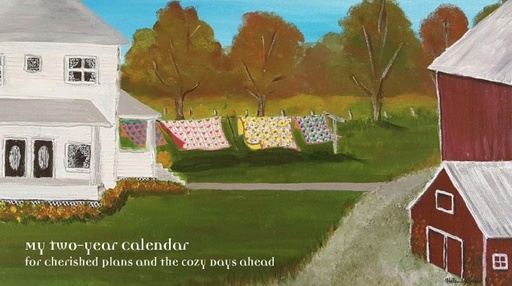 [ITT-APP-300] Cherished Plans and the Cozy Days Ahead Two Year Calendar from It Takes Two