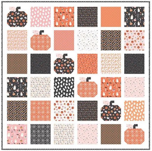 [PP-PumpPatch] Pumpkin Patch Quilt Kit from Riley Blake