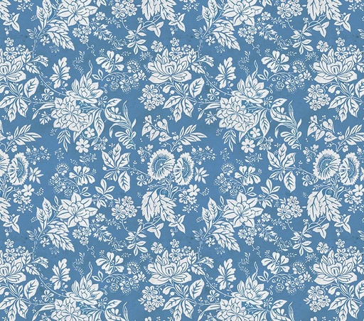 [FR-PWTH287-BLUE] Palette Blue Tapestry Blue by Tim Holtz for FreeSpirit Fabrics