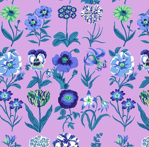 [FR-PWGP205-LILAC] Kaffe Fassett Collective Flower Studies Lilac by Kaffe Fassett